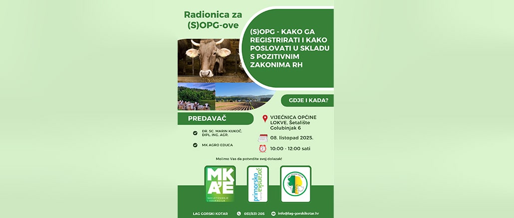 Radionica za (S)OPG-ove